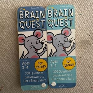 Brain Quest for 3 year olds preschool